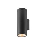 SLV Helia Pro L Wandleuchte Aluminium Anthrazit 15W 1800lm - 827 Extra Warmweiß | Außenbeleuchtung - IP65